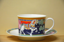 Charger l'image dans la galerie, Hutschenreuther Leonard Edition Voyage Manege Kaffee / Teegedeck
