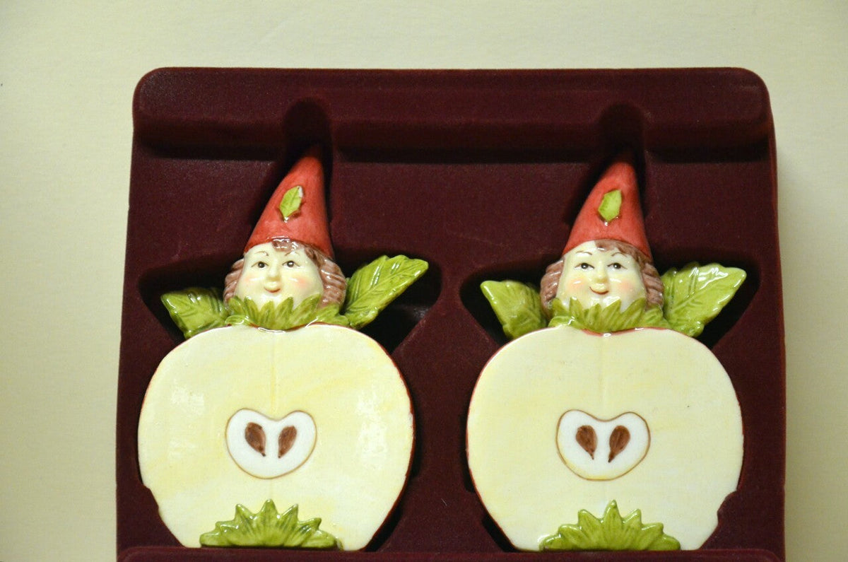 Villeroy & Boch Forest Decoration 2 Äpfel NEU Porzellanland