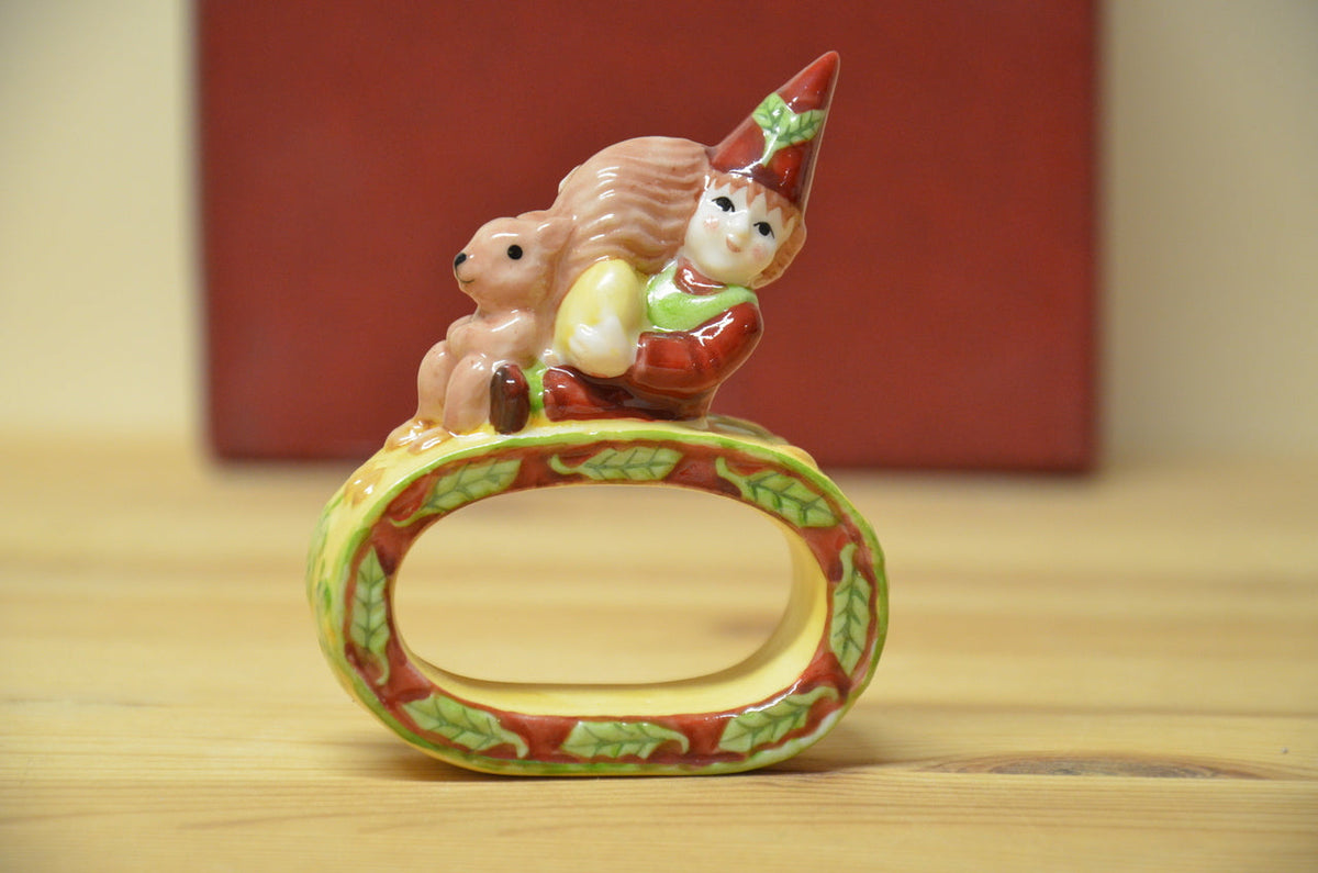 Villeroy & Boch Forest Decoration Serviettenringe Eichhörnchen NEU