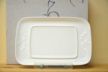 Lade das Bild in den Galerie-Viewer, Villeroy & Boch Fiori weiss Butterplatte NEU