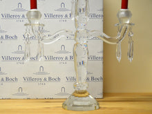 Lade das Bild in den Galerie-Viewer, Villeroy & Boch Retro Leuchter aus Glas NEU