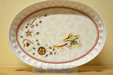 Lade das Bild in den Galerie-Viewer, Villeroy & Boch Winter Bakery Delight  ovale Platte NEU