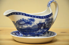Charger l'image dans la galerie, Spode Blue Tower Buttersauciere mit Untere