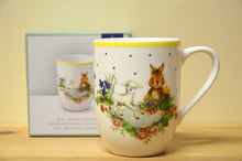 Lade das Bild in den Galerie-Viewer, Villeroy & Boch Spring Awakening Becher mit Henkel Bunny Tales Opa Hans und Paul NEU