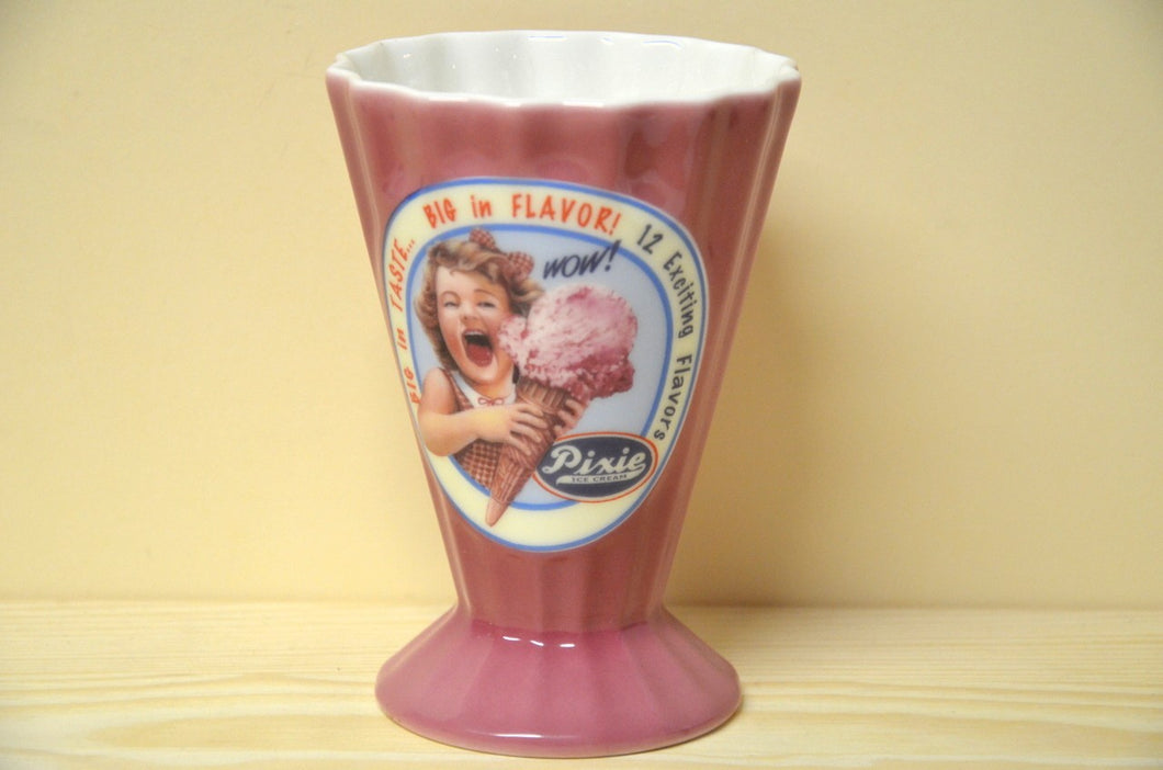 Villeroy & Boch Retro Summer Eisbecher dunkelrot
