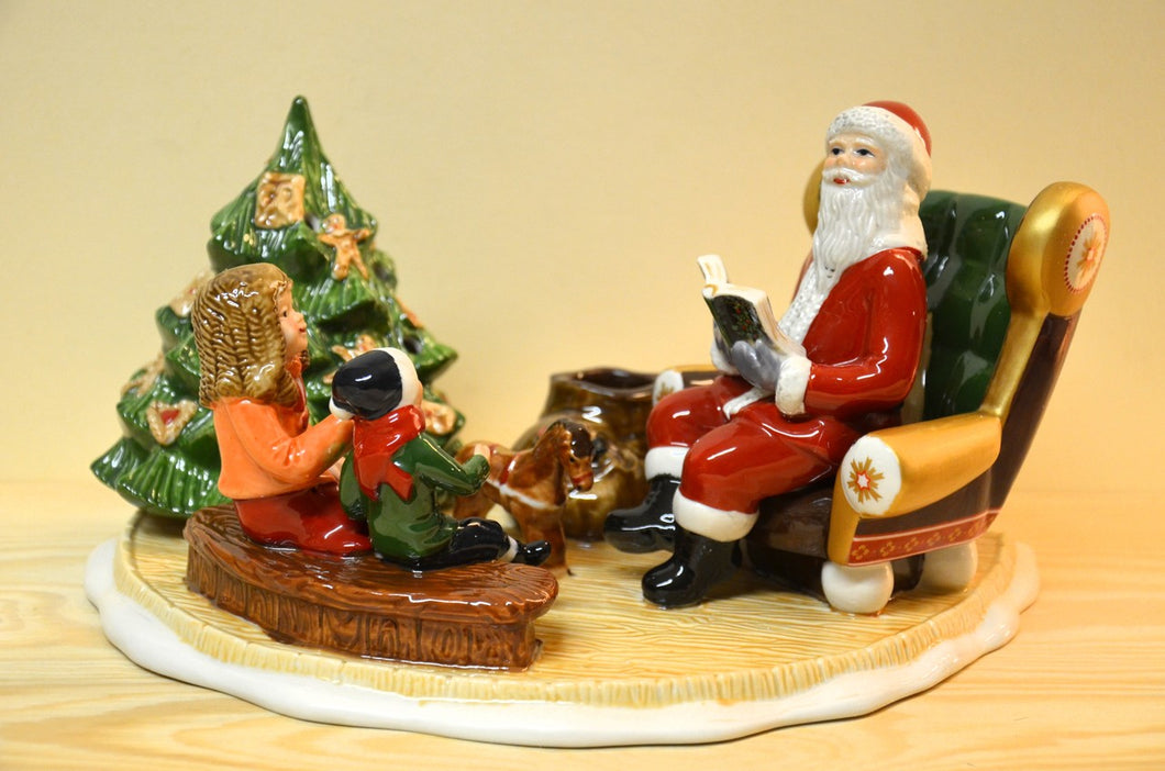 Villeroy & Boch Christmas Toys Santa mit dem Buch