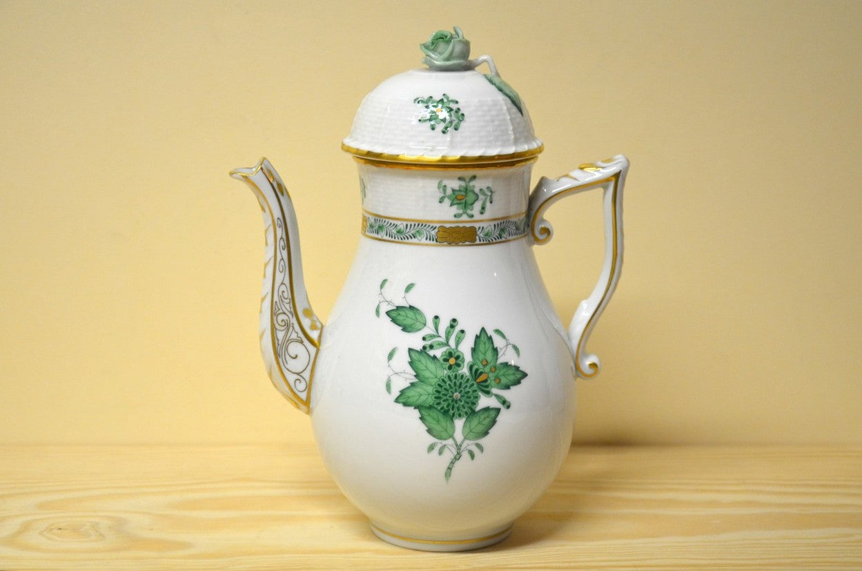 Herend   Soupière Apponyi Vert Herend Appony Porcelaine AV 01002 0 02