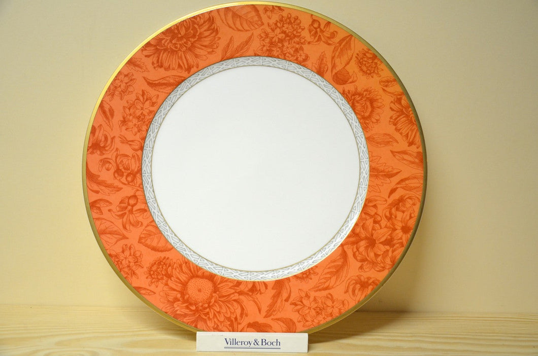 Villeroy & Boch Kimono service plate / platter round decor Kutani NEW