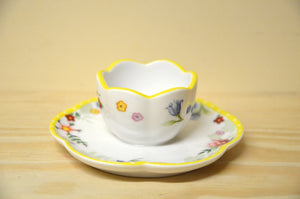 Villeroy &amp; Boch Spring Awakening Egg Cup with Saucer NEW