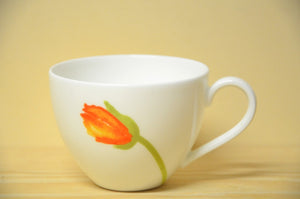 Villeroy &amp; Boch Iceland Poppies espresso cup with saucer