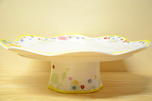 Load image into Gallery viewer, Villeroy &amp; Boch Spring Awakening Cake Plate on Foot NEW
