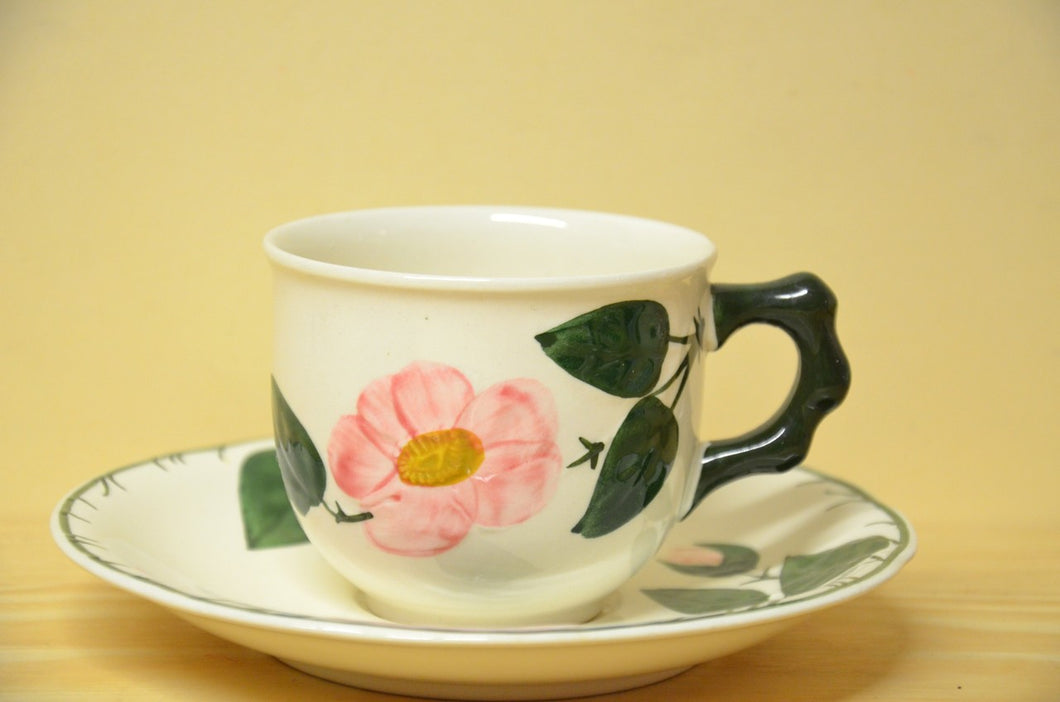 Villeroy & Boch Wildrose Kaffeetasse mit Untere