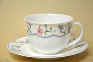 Villeroy &amp; Boch Mariposa Jumbo / Cappuccino cup with saucer