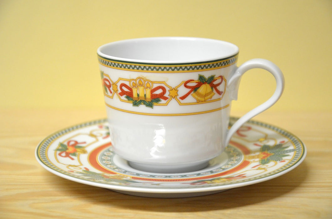 Hutschenreuther Louvre Weihnachten Mocca / Espressotasse mit Untere