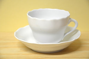 Hutschenreuther Maria Theresia weiss Kaffeetasse mit Untere NEU