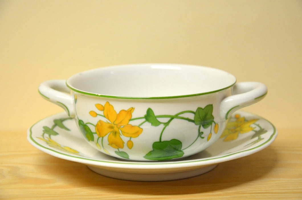 Villeroy & Boch Geranium Suppentasse mit Untere