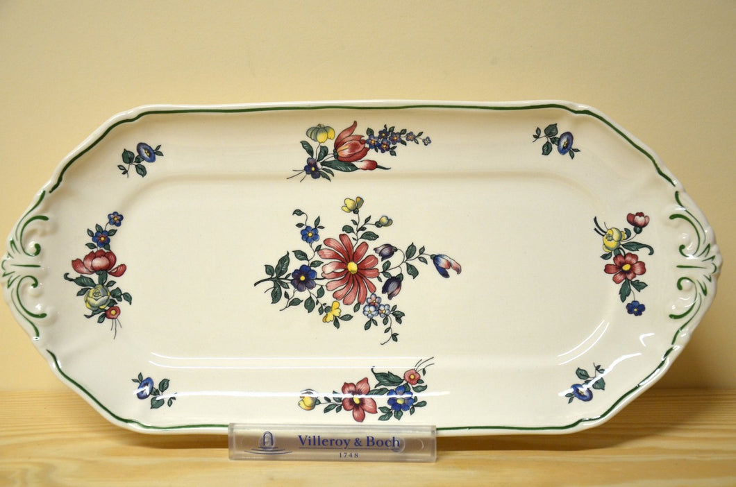 Villeroy & Boch Alt Strassburg Motiv bunte Blume