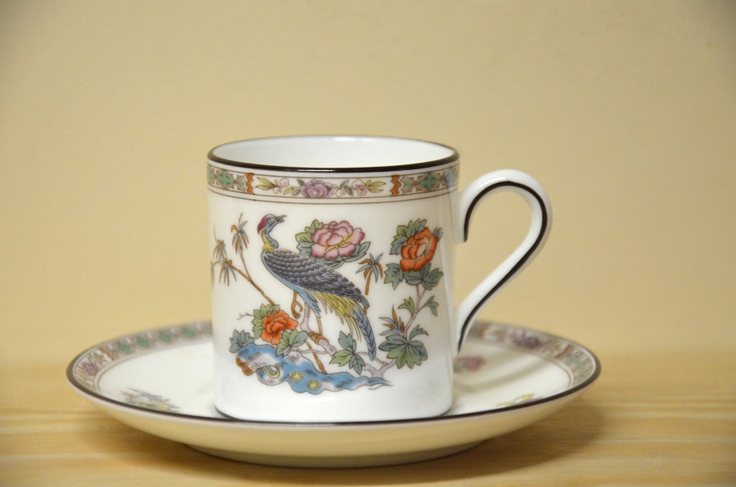 Wedgwood Kutani Crane Espresso / Moccatasse mit Untere
