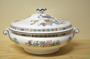 Wedgwood Kutani Crane Schüssel mit Deckel