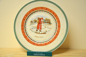 Villeroy &amp; Boch Festive Memories Decor Cranberry Cake/Breakfast Plate