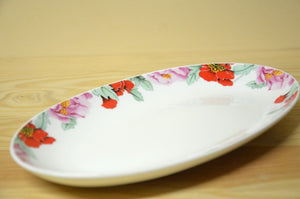 Hutschenreuther Scarlet Platter oval small