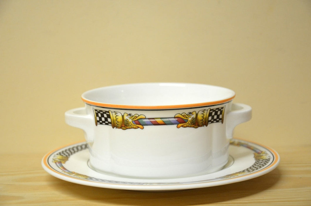 Tasse à soupe Villeroy & Boch Ornamento avec soucoupe