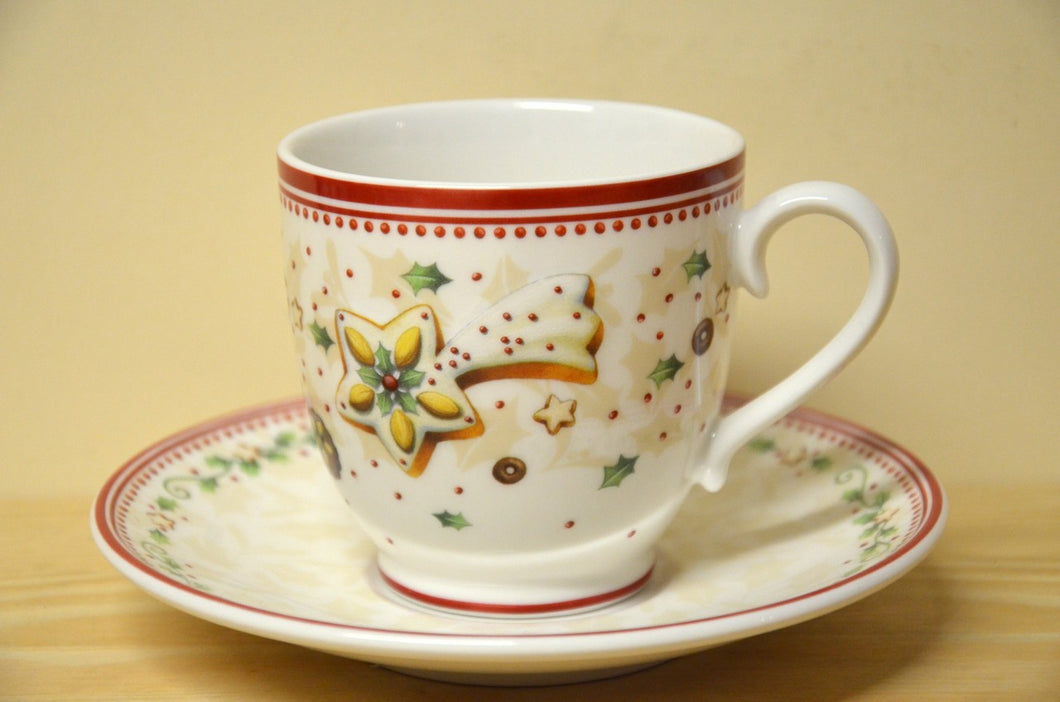 Villeroy & Boch Winter bakery Sternschnuppe Kaffeetasse mit Untere