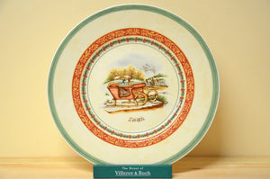 Villeroy &amp; Boch Festive Memories Decor Cranberry Cake/Breakfast Plate