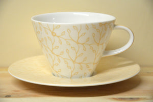 Villeroy & Boch Caffee Club Caffee au Lait Vanille floral Tasse mit Untere