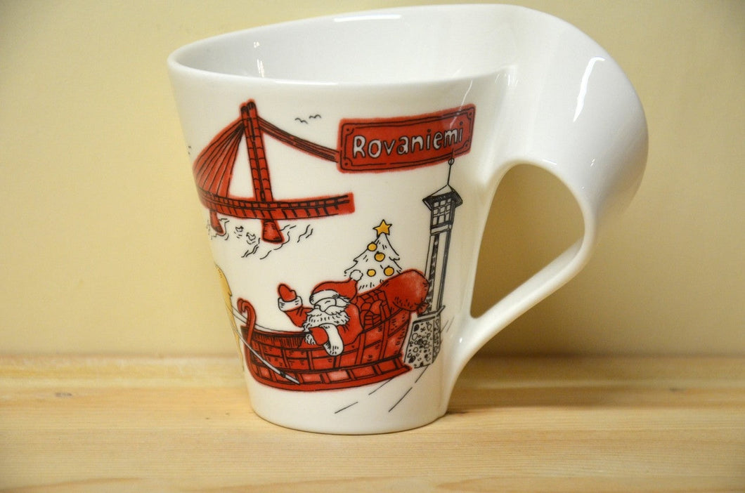 Villeroy & Boch New Wave Cities of the world Rovaniemi mug NEW