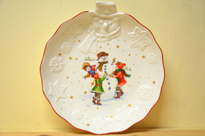 Villeroy &amp; Boch Toys Fantasy Relief - Bowl large Santa white-colored NEW