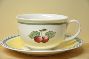 Villeroy & Boch French Garden Fleurence Jumbo/ Cappucinotasse mit Untere NEU