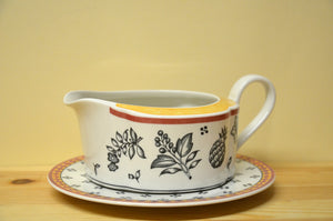 Villeroy &amp; Boch Switch plantation gravy boat with saucer