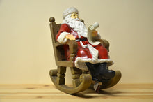 Load image into Gallery viewer, Villeroy &amp; Boch Winter Collage Accessories Santa Claus in Rocking Chair NEW
