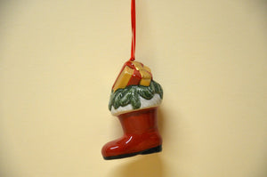 Villeroy &amp; Boch Winter Bakery Decoration Ornament BootsNEW