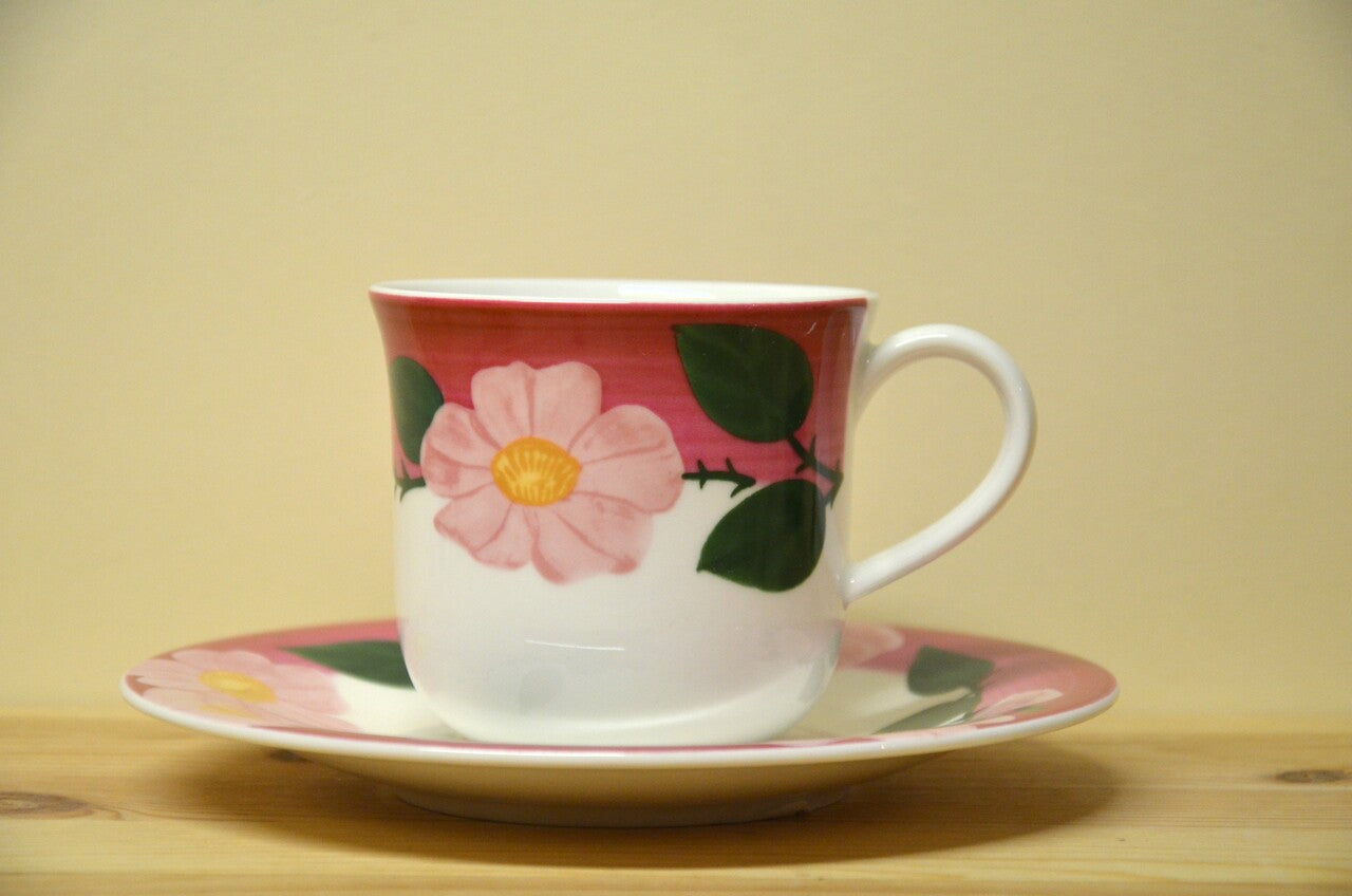 Villeroy & Boch - Assiette à dîner (5) - Wild-Rose, Wildrose Villeroy & Boch - Assiette à dîner (5) - Wild-Rose, Wildrose