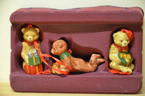 Villeroy & Boch Nostalgic Ornaments Teddy  3 teilig NEU