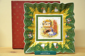 Villeroy &amp; Boch Toys Fantasy bowl square, Santa's library NEW