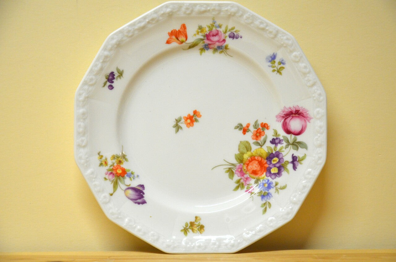 rosenthal-maria-summer-bouquet-plate – Porzellanland