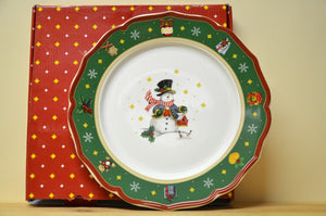 Hutschenreuther Happy Christmas Christmas Plate NEW