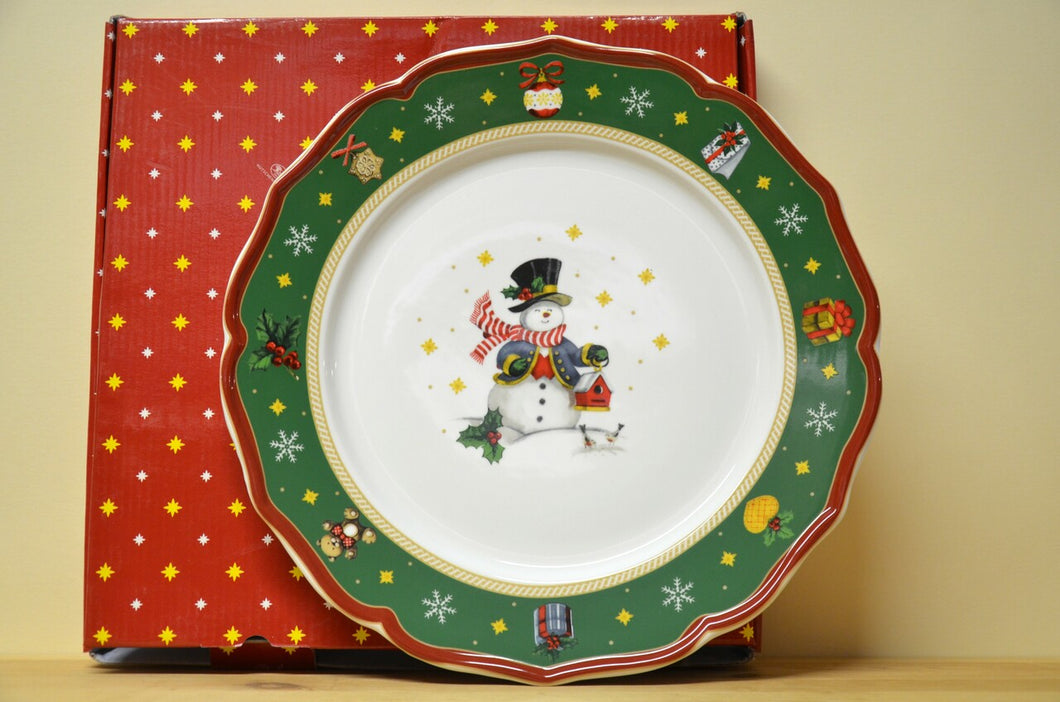 Hutschenreuther Happy Christmas Weihnachtsteller NEU – Porzellanland