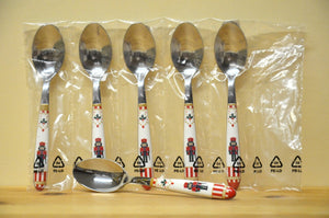 Easy Life Nutcracker Coffee Spoon with Decorated Handle NEW