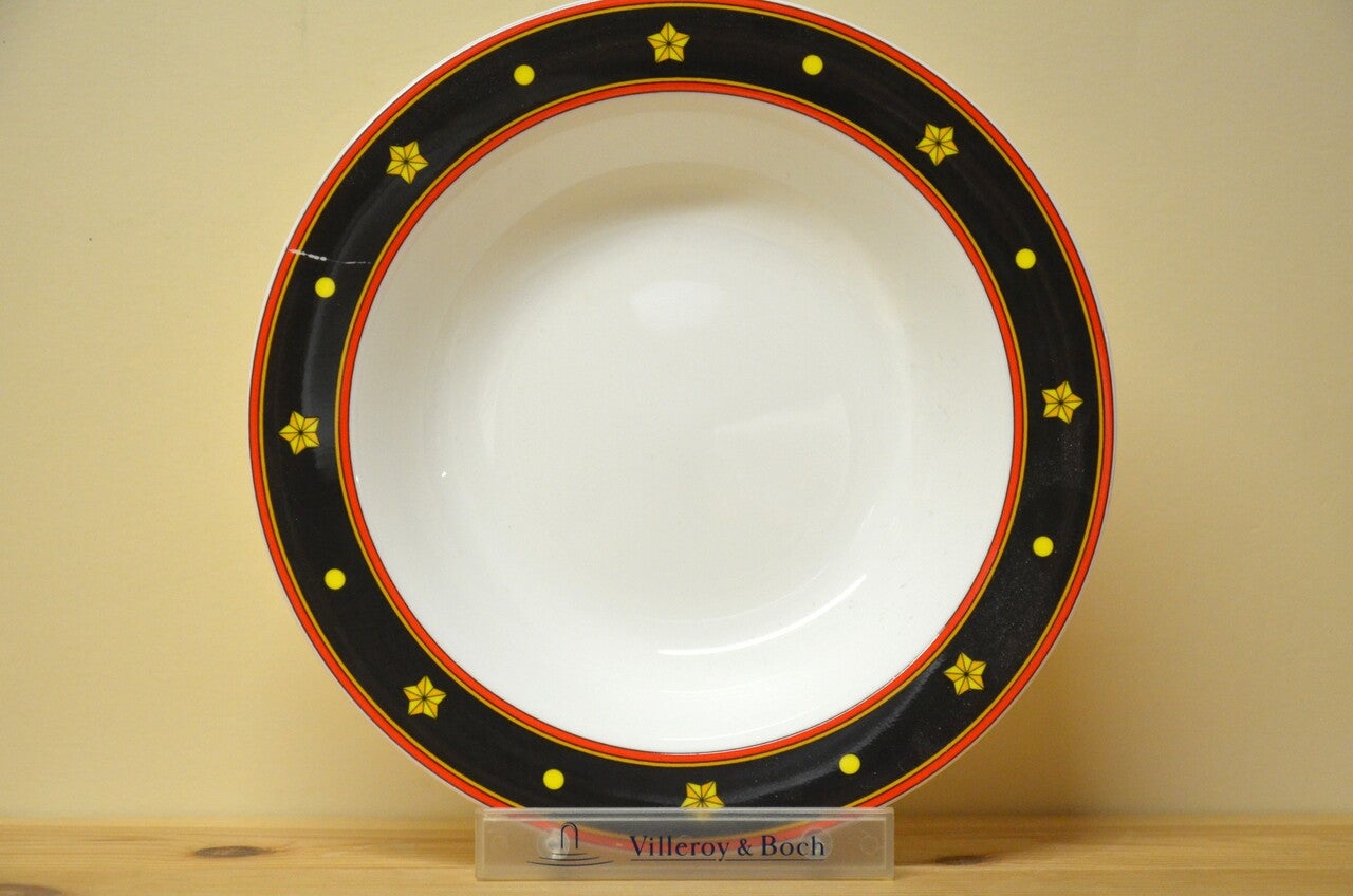 Villeroy & Boch Sun, moon, stars rote Salatteller – Porzellanland Villeroy & Boch Sun, moon, stars rote Salatteller – Porzellanland