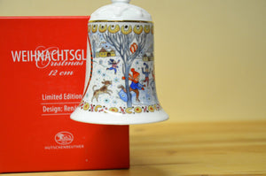 Hutschenreuther Christmas Bell Decor Winter Joys Limited Edition 2018 NEW