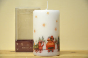 Villeroy &amp; Boch Winter Specials matching the Christmas services Candle with train NEW