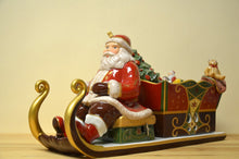 Charger l&#39;image dans la galerie, Villeroy &amp; Boch Christmas Toys Memories Santa’s  Schlittenfahrt NEU
