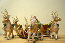 Charger l&#39;image dans la galerie, Villeroy &amp; Boch Christmas Toys Memories Santa’s  Schlittenfahrt NEU
