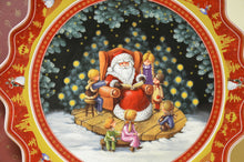 Lade das Bild in den Galerie-Viewer, Villeroy &amp; Boch Toys Fantasy großer Weihnachtsteller,  Motiv Santa erzählt NEU
