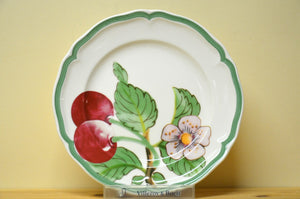 Villeroy &amp; Boch French Garden Modern fruits Cherry Breakfast Plate NEW