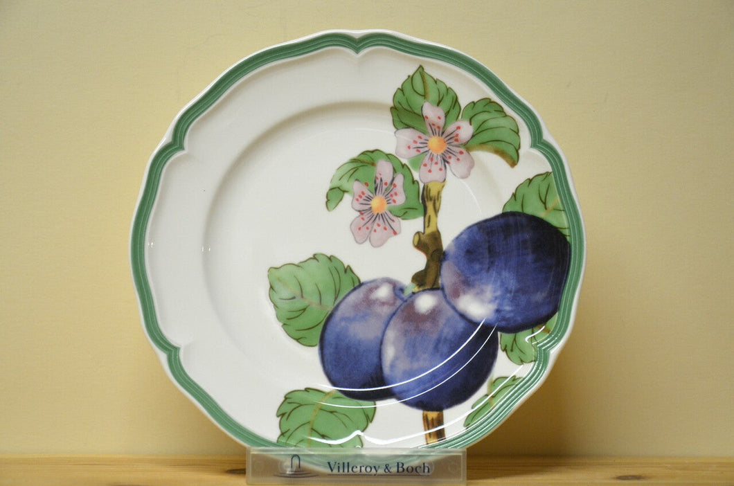 Villeroy & Boch French Garden Modern fruits Pflaume Frühstücksteller NEU